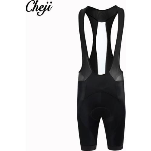 CHEJI Mens Cycling Bib Shorts Quick Dry Breathable Lycra Bicycle Wear Shorts Bicycle Bike Bib Shorts Gel Pad