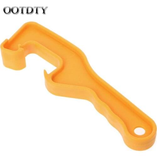 OOTDTY Open Oil drum cover ABS Plastic Bucket Pail Paint Barrel Lid Can Opener Opening Tool For Home Office Hand Tool