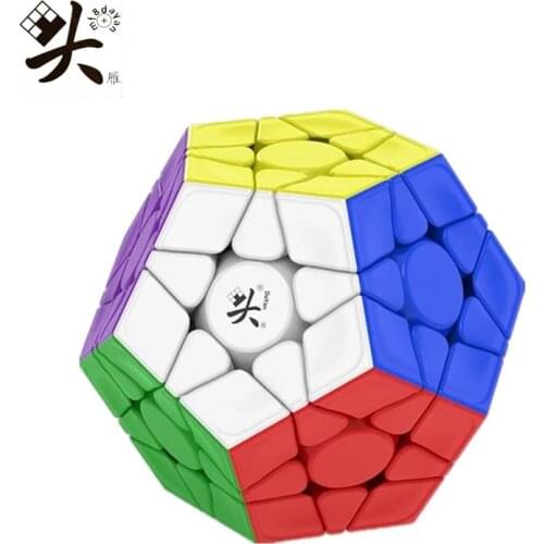 Original DaYan V2 M Dodecahedron 12 Sides Wumofang Magnetic Cube Puzzle 3x3 Cubo Magico Educational Toys For Kid Game Gift Magic