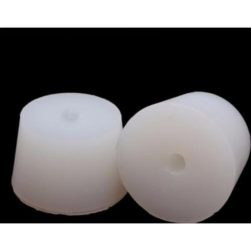8mm Hole Food Grade Brew Wine Stoppers Silicone Plug For Airlock Valve Bubbler Fermentation Exhaust Valve Silicone Rubber Plug