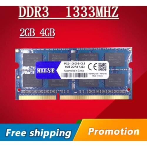 MLLSE ddr3 memory 4gb 2gb 8gb 1333 pc3-10600 sodimm laptop, 4gb ddr3 1333 pc3 10600 sdram notebook, memoria ram ddr3 4gb 1333mhz