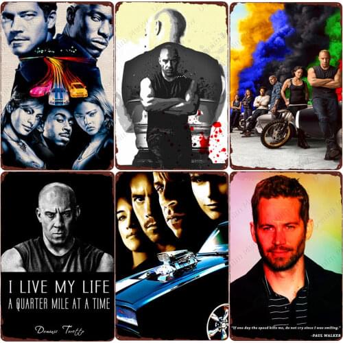 Racing Driver Poster Car Vintage Metal Tin Sign Home Cafe Bar Club Decorative Plaque Speed and Passion Art Painting MN169