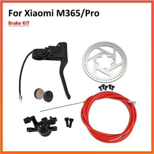 Brake Lever Disk Break Cabel One Kit Set for Xiaomi Mijia M365 Electric Scooter Parts Replacement Handlebar