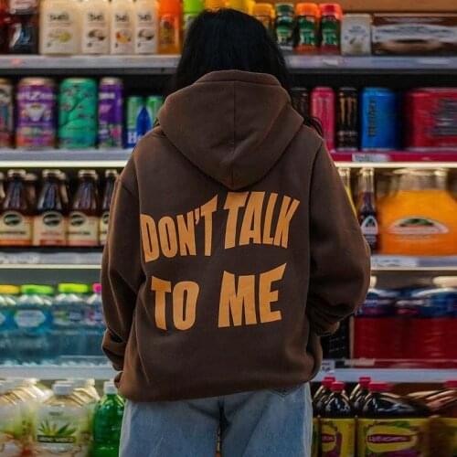 Unaiza Women's Sweatshirts With Inscriptions