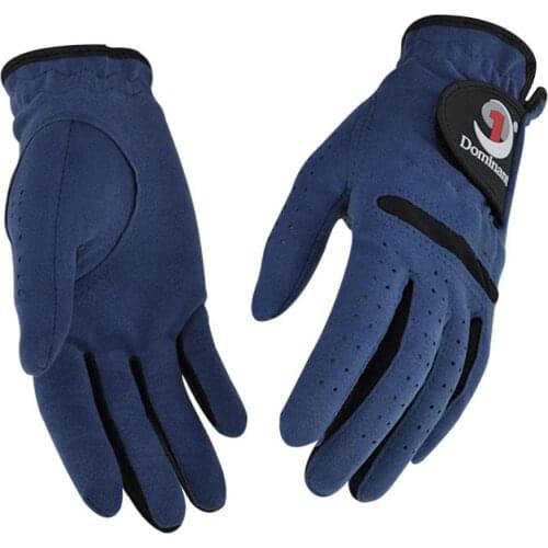 1Pair Women Golf Gloves Premium Anti-slip Soft Super Fine Cloth Breathable Artificial Suede for Left and Right Hand 2020 New