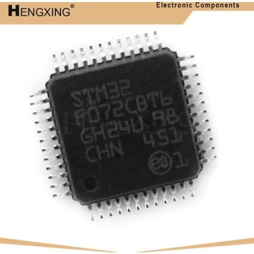 1piece STM32F072C8T6 STM32F072CBT6 STM32F072 QFP-48 In Stock