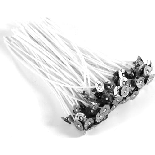 100pcs Cotton Candle Wicks, 8/10/12/14/15/20cm Wicks Candle Core Candle Making Pre Waxed Sustainer Core Diy Handmade Craft
