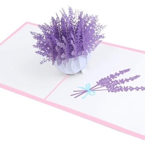 Fogtail 3D Pop-up Cards Wedding Card Valentine Greeting Bouquet Wedding Gifts Flower Romantic Lovers Valentines Day Wedding