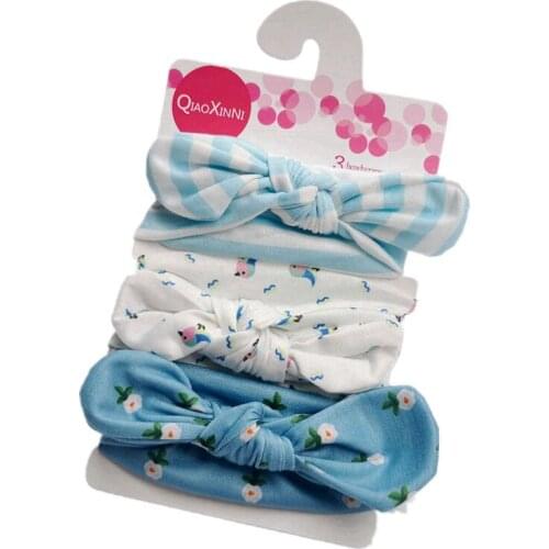 Baby girl headbands set Hair bows Baby girl hair accessories diademas para bebe Infant turban Newborn headband 3pcs set HB391S