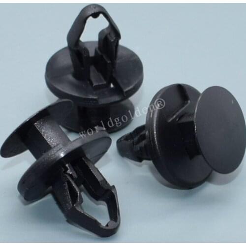 Worldgolden 100pcs auto fasteners Fender Push-Type Retainer for GM#11609417