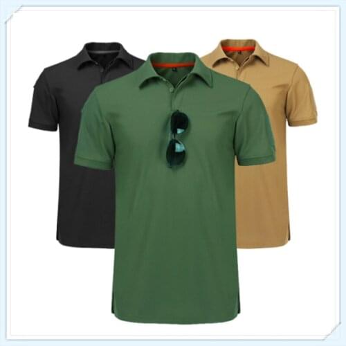 Men Tactical Breathable T-shirt Military Polyester Quick Drying T-Shirts Army Short Sleeve Wear Resistant Tee Soldier Breathable