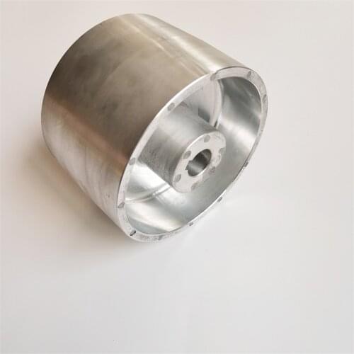 New 150*100*24mm Aluminum Contact Wheel Active wheel for belt machine with 8*4mm Keyway DIY Sharpener machine