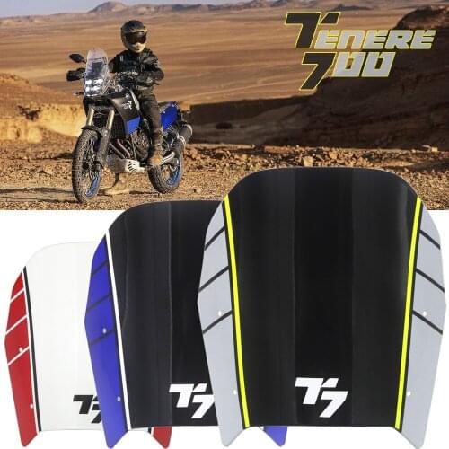 NEW Motorcycle Accessories Front Windshield Windscreen Airflow Wind Deflector FOR YAMAHA Tenere 700 T700 XTZ 700 2019 2020 2021