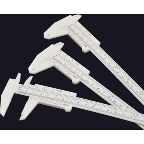1Pcs Plastic 150MM Waterproof Vernier Caliper Students Experimental Measuring Tool Permanent Makeup