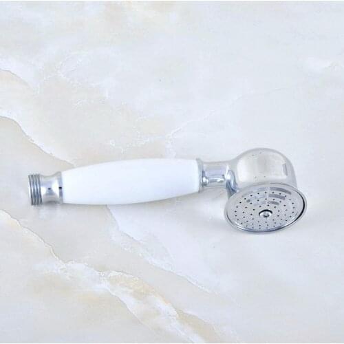 Polished Chrome Bath Telephone Shape Hand Spray Handheld Shower head / Bathroom Accessory (Standard 1/2") ahh034