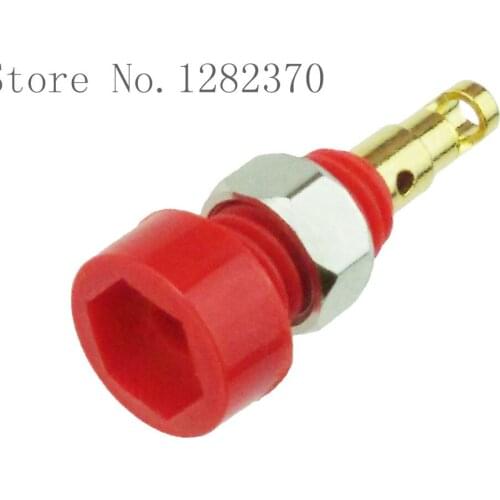 [SA] BS2101 2mm GoldPlated Socket 2mm hole diameter gold-plated banana jack 5 --100pcs/lot