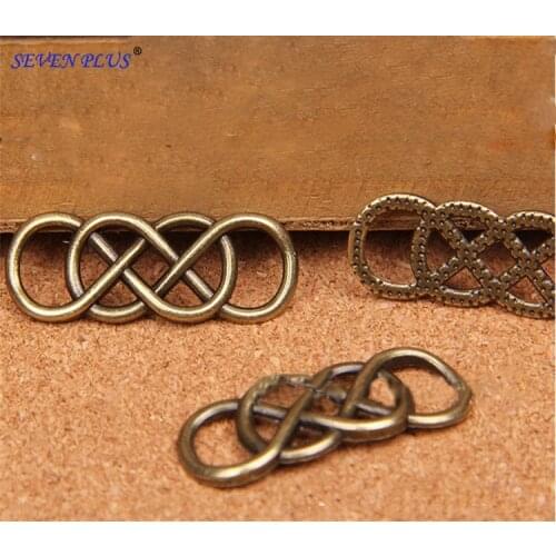 High Quality 20 Pieces/Lot 32mm*12mm Bracelets Accessory Interlink Bracelet Connector Charm