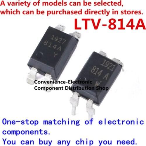 10pcs LTV-814A DIP-4 LTV814 DIP LTV-814A compatible optocoupler PC814 DIP4 original authentic