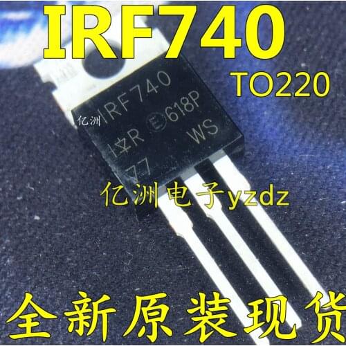 100% New&original IRF740 IRF740PBFMOS 10A400V TO220 In stock