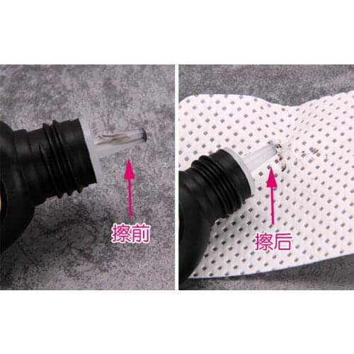 100Pcs Lint-Free Paper Cotton Wipes Eyelash Glue Remover Wipe The Mouth Of The Glue Bottle Prevent Clogging Glue Cleaner Pads