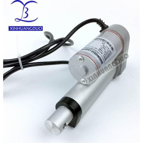 12v 24V 50mm stroke mini linear actuator electric linear actuator thrust 900N customized stroke DC motor