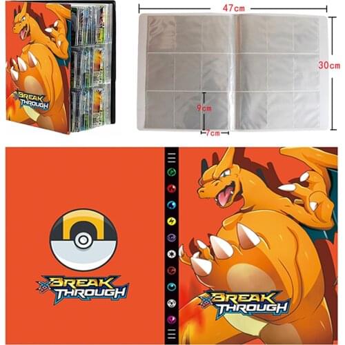 Pokemon card album can hold 432 cards Detective Pikachu game toy card childrens collection book