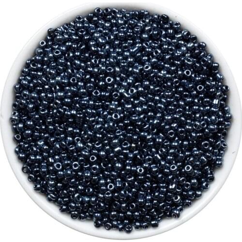 High Quality Metallic Color Seed Beads Approx 1000pcs 2mm Czech Glass Seed Beads Loose Spacer Beads for Jewelry Making