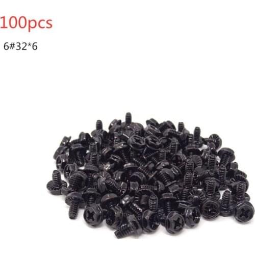 Desktop Computer Case Thumb Thumbscrews Screws and 6#-32*6 Hard Drive Screws U1JA