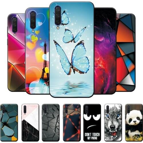 Mi9 Lite Case For Xiaomi Mi 9 Lite Case Fashion Cute Phone Cover For Xiaomi Mi 9 Lite Case Silicone TPU Protective Bumper 6.39"