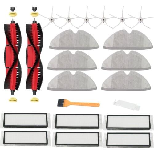 For XiaoMi Roborock S5 Max S50 S51 S55 S6 S60 S6 Pure S5Max Vacuum Accessories Mop Cloth HEPA Filter Main Brush Side Brush Parts