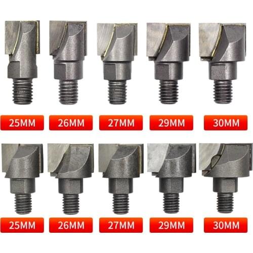 Door lock slotter cutter head M10 threaded door lock hole milling cutter bit