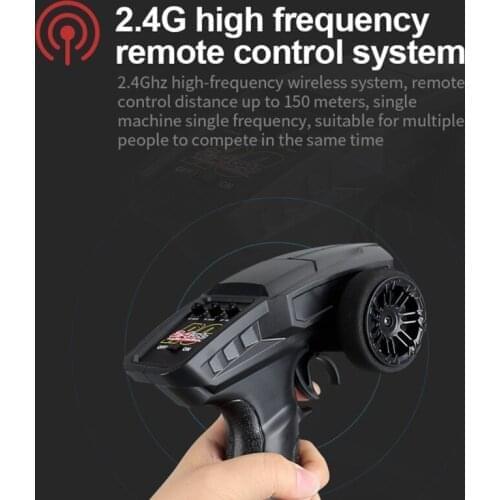 Multicolor Optional Wireless Boat Model Under Water Boat Novelty Vehicle Remote Control Boat with Aerodynamic Design 69HE