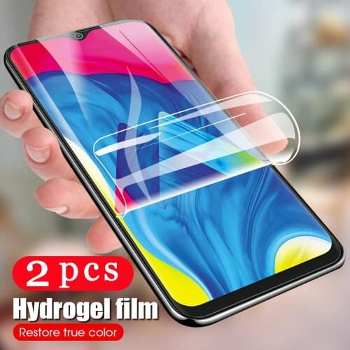 Soft full cover for samsung galaxy M30S M10 M20 M30 hydrogel film phone screen protector protective film Not Glass