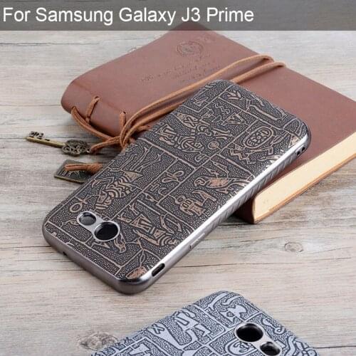 For samsung j3 prime case Maya Ancient Egypt Retro Soft silicone cover funda phone cases for Samsung Galaxy j3 prime coque capa