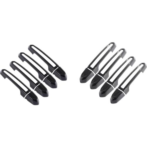 ABS Exterior Door Handle Cover Sticker Trims for Cadillac XT4 XT5 XT6 CT4 CT6 ATS XTS 2013-2021 Car Accessories