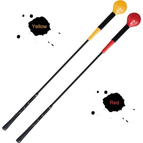 115cm Golf Stick Swing Training Aid Anti-slip Rubber Handle Glass Fibre Golf Warm-up Rod Practices for Adult Golf Equipment Hot