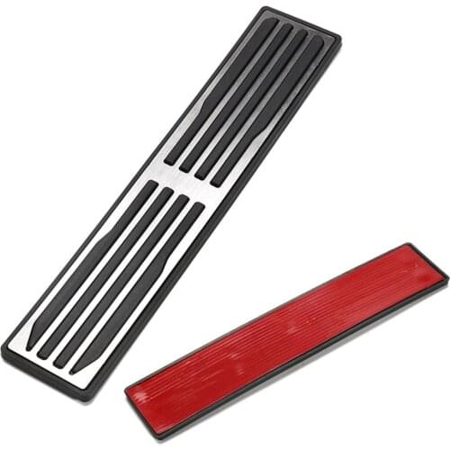 25CM Footrest Foot Rest Pedal Pad Trim For Jaguar XK XE XF XJ F-Type