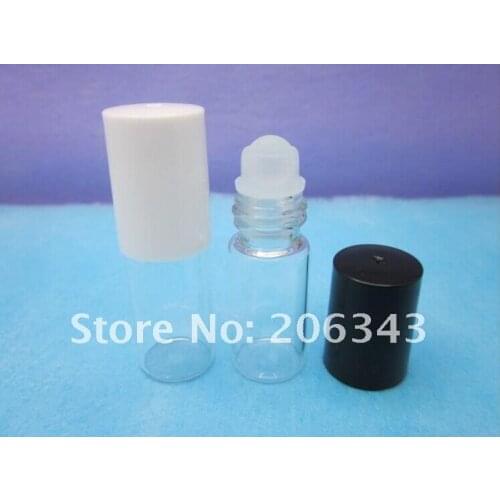 3ML glass roll on ball bottle for eye cream,perfume,essentical oil