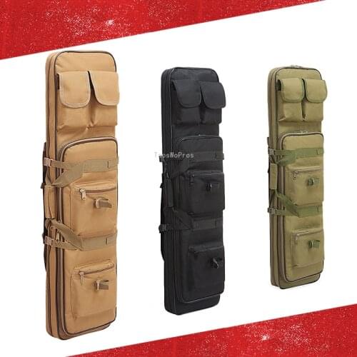 Tactical Hunting Gun Bag Airsoft Paintball Army CS Wargame Shooting Training Combat Rifle Shotgun Bags for Sniper Carbine