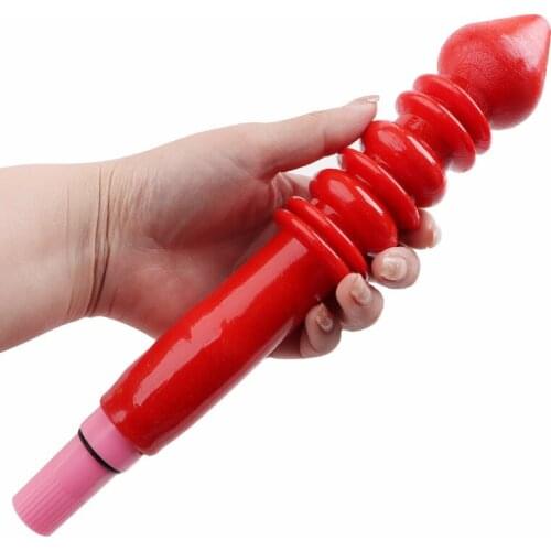 Vibration Anal Toys Silicone Anal Dildo Plug G Spot Stimulate Prostate Massager Dildo Butt Plug Erotic Sex Toys For couples