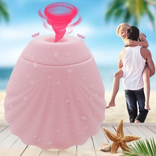 Sucking Vibrator For Women Clitoris Stimulator Sex Toys Female Nipple Massager Suction Adult Shell Shape Sexy Product