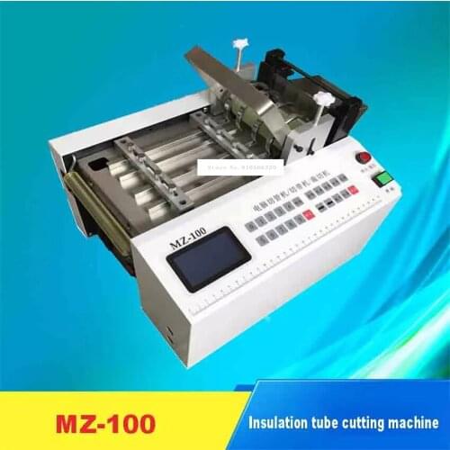High-quality Microcomputer Automatic Pipe Cutting Machine MZ-100 Pipe Cutting Machine 110V/220V 0.3KW 0.1-100mm 120 times/min