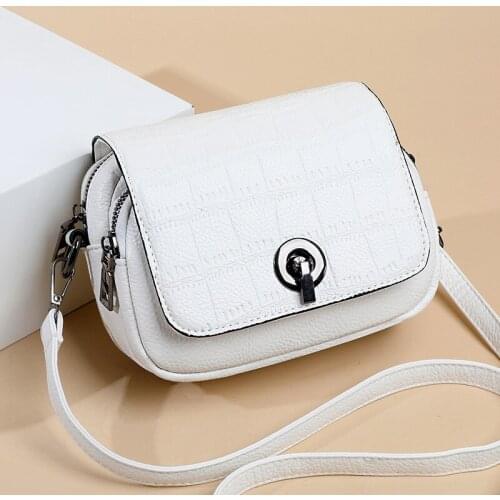 Women Bag New Soft Pu Shoulder Bag Korean Japanese Messenger Crossbody Bag Fashionable Mother Bag Designer Luxury Bags