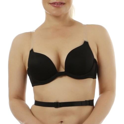 2020 New Sexy Bras Deep V Push Up Bra Convertible Adjusted Straps A B C D E Cups 30 32 34 36 38 40 42 44 For Women