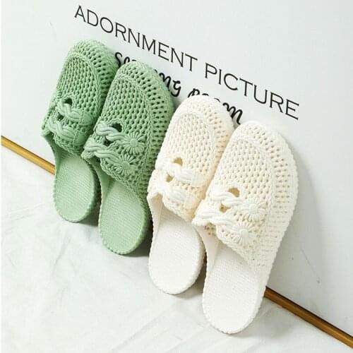 Ladies Slippers Summer 2021 Fashion Baotou Ripped Shoes Hollow Comfortable Flat Bottom Beach Shoes Sandalias De Las Mujeres