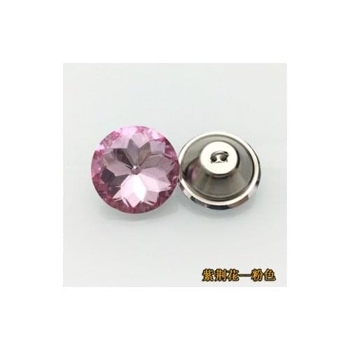 A7 20MM Soft bag crystal button sofa diamond button pull button fixed threading back button flower diamond decorative button
