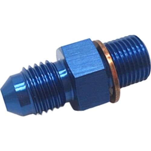 AN4 to M11x1.0 Oil Feed Adapter Fit for 1mm Restrictor Turbocharger