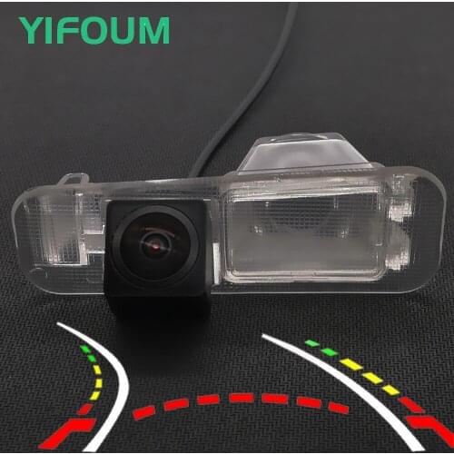 AHD Fisheye 12LED Dynamic Trajectory Car Rear View Wireless Camera For Kia K2 Rio 5 JB DC UB Xcite Sedan New Pride Sephia Sport