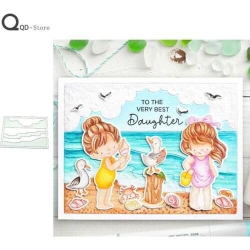 Background Metal Cutting Dies for Scrapbooking Mold Cut Stencil Handmade DIY Card Make Mould Model Craft Decoration New 2021