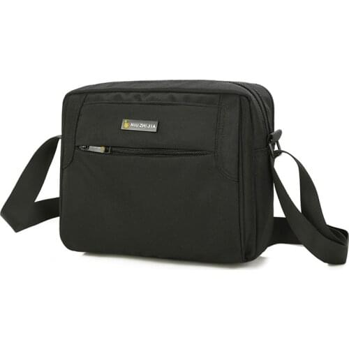 Mens Shoulder Bag Canvas Mens Shoulder Bag Casual Bag Fashion Korean-style-Cross-body Bag